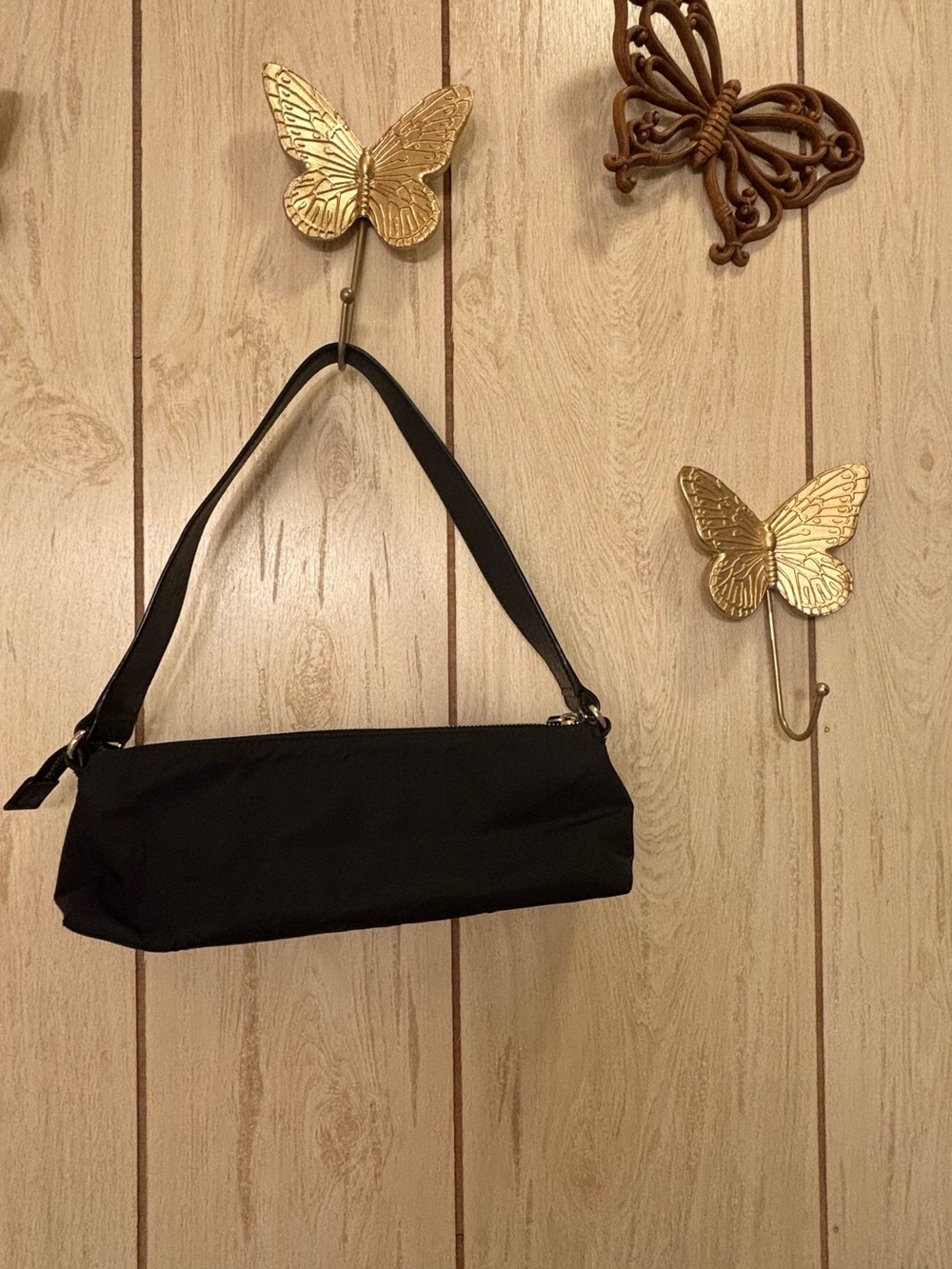 kate spade Black Mini Shoulder Bag with Gold Accent - Picture 3 of 5